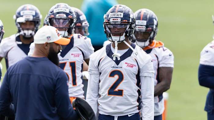 Denver Broncos cornerback Patrick Surtain II.